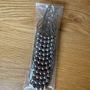 NWT Silver Shower Curtain Hooks